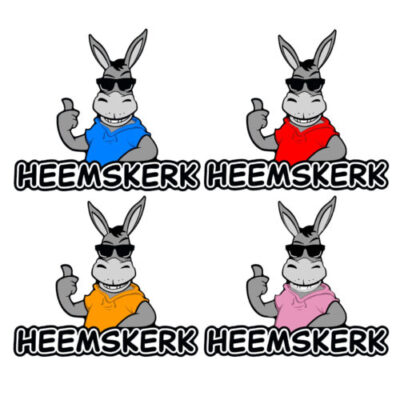Heemskerk Stickers | Color Pop Edition