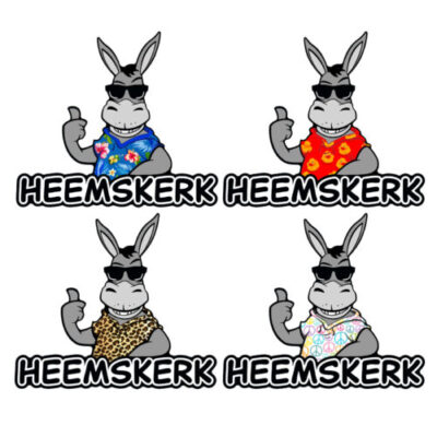 Heemskerk Stickers | Happy Vibes Edition