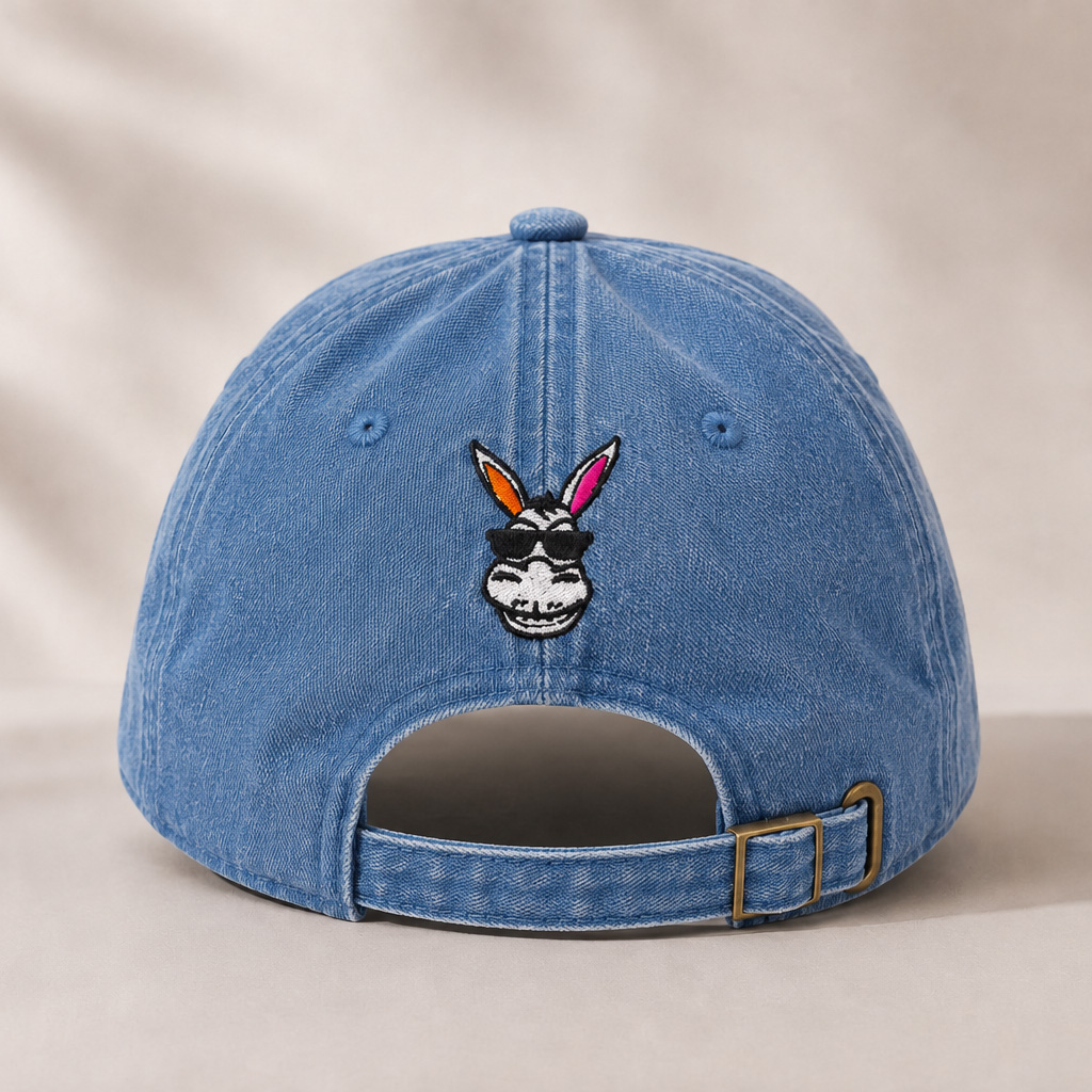 Heemskerk Since 1063 | Cap Vintage Royal Blue | Geborduurd - Afbeelding 3